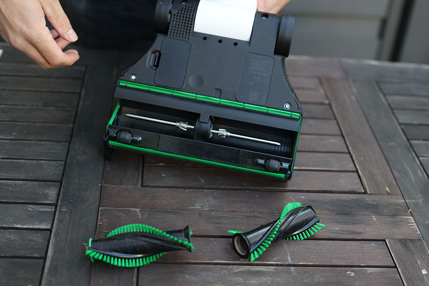 Der VK7 und die EB7 zwei Bürsten